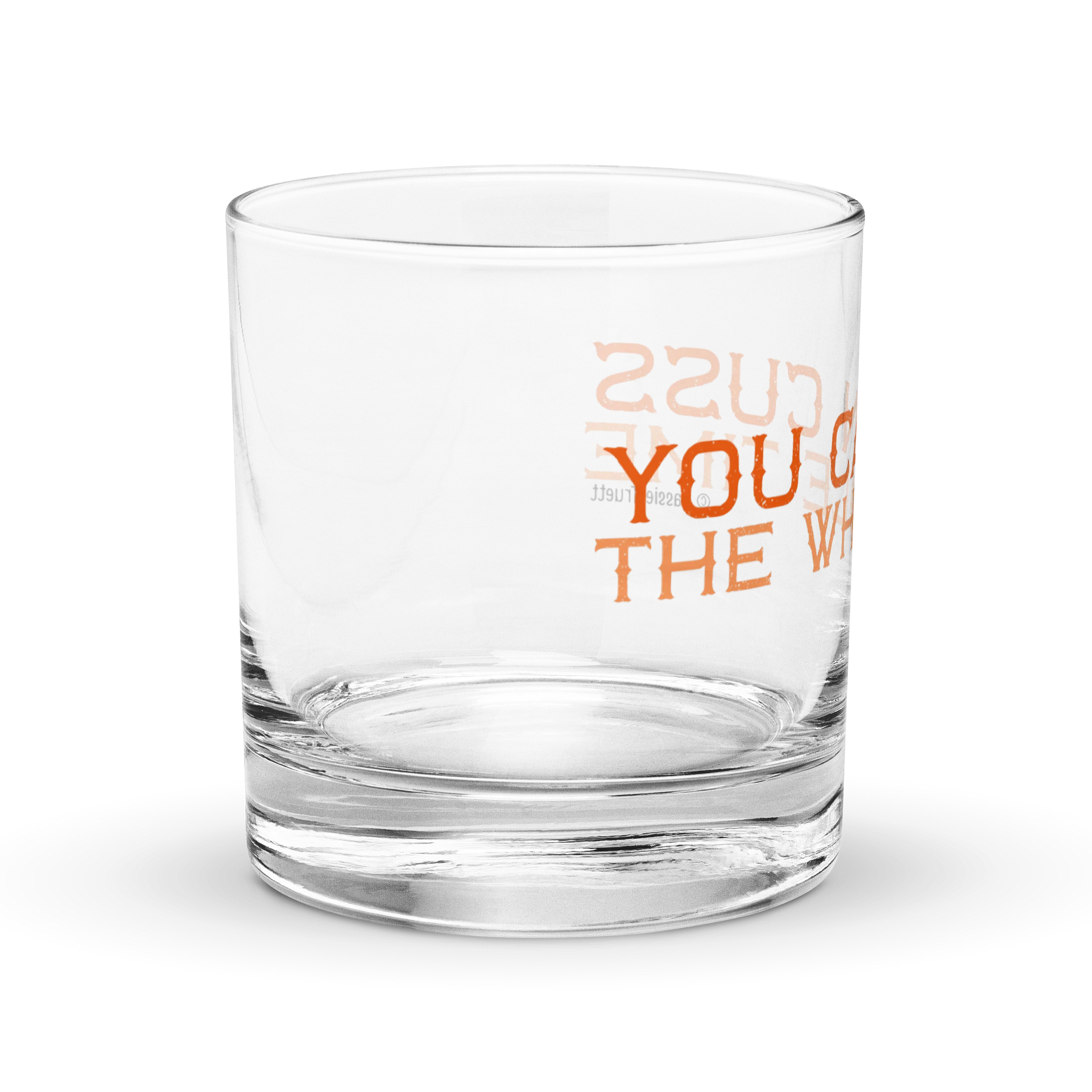 Whittaker Motto Rocks Glass - PWF Edition product image (3)