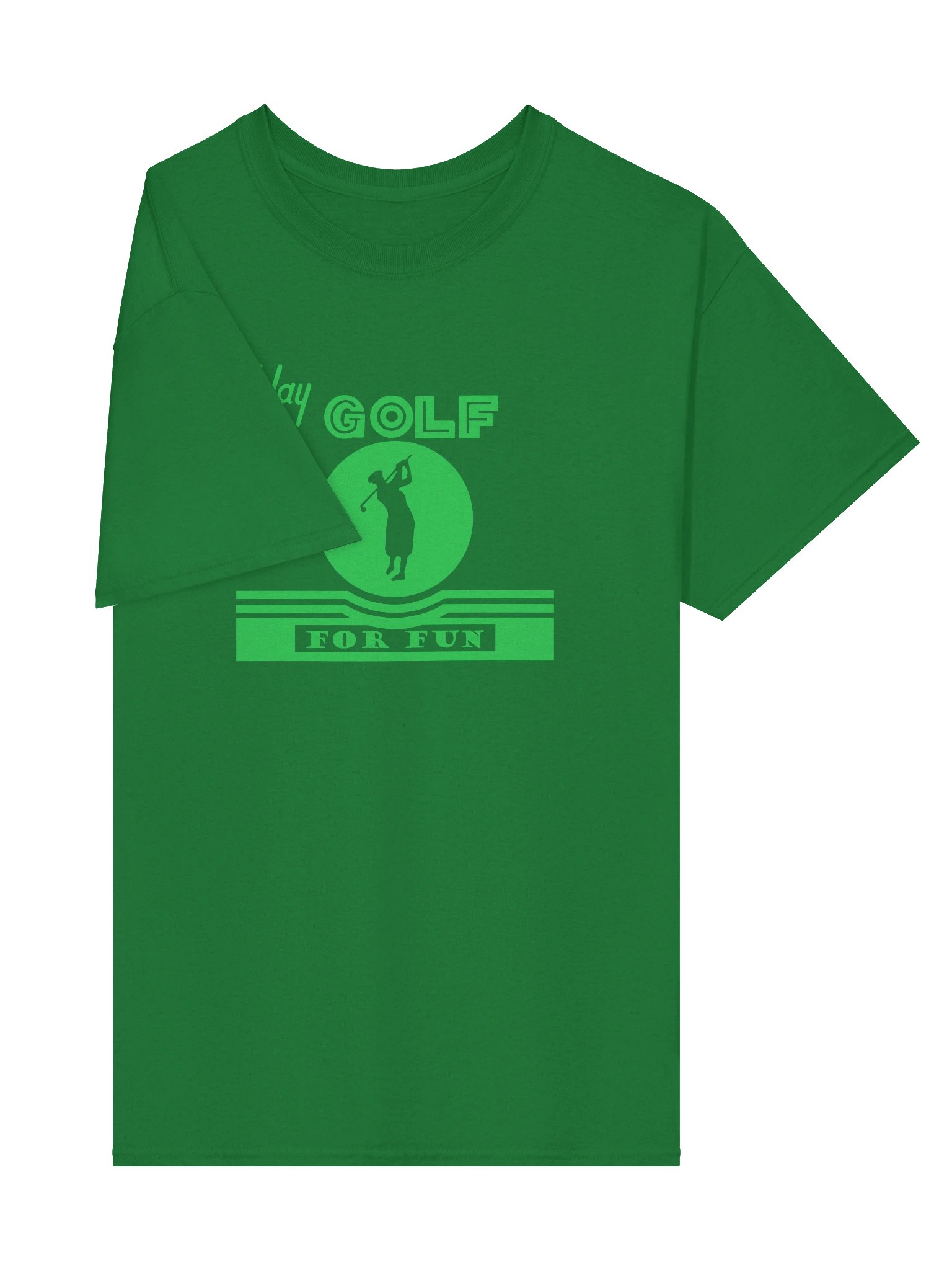 'Golf for Fun' T-Shirt — Dark product image (4)