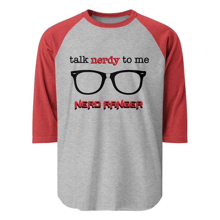 NERD RANGER / Raglan Tee product image (1)