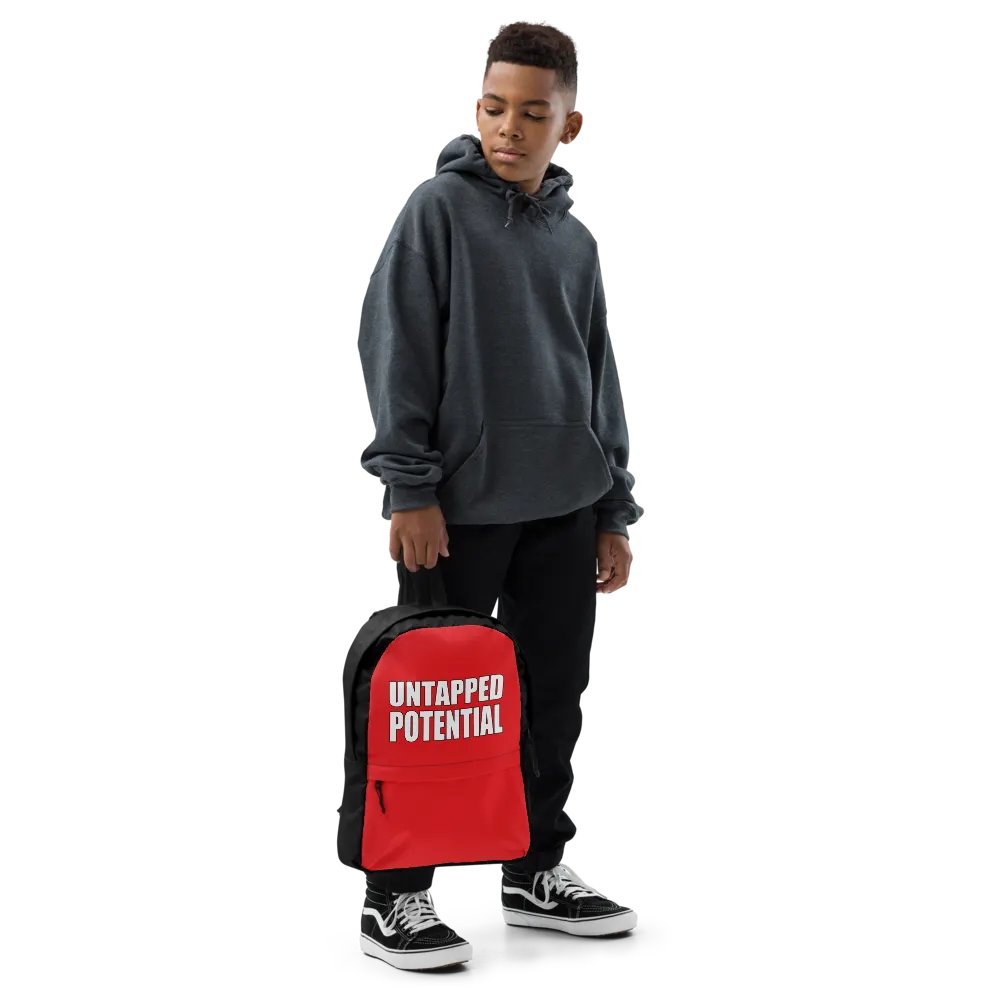 Untapped Potential Red Backpack product image (6)