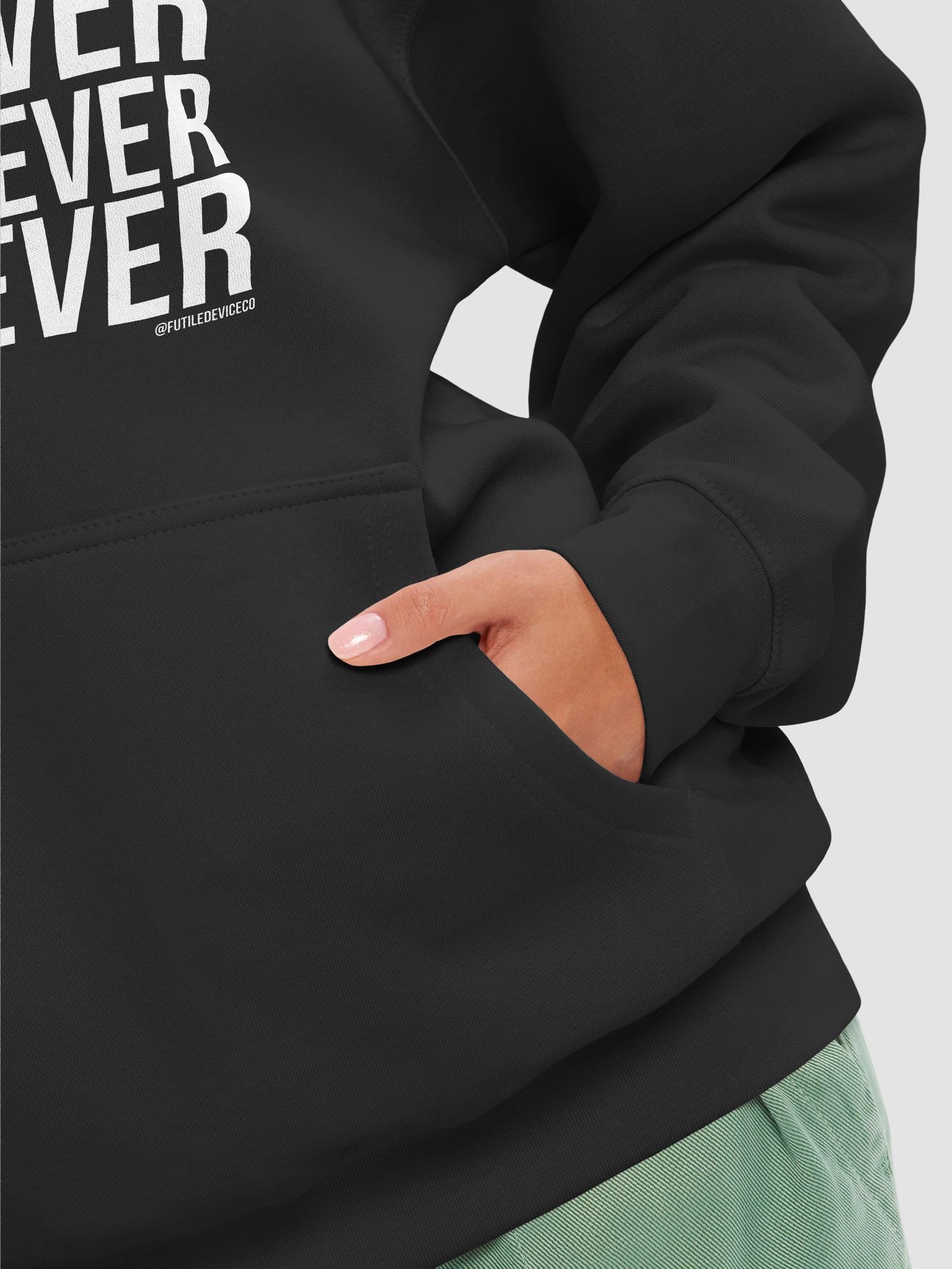 FUTILE DEVICE: WHATEVER FOREVER (PULLOVER HOODIE) product image (30)