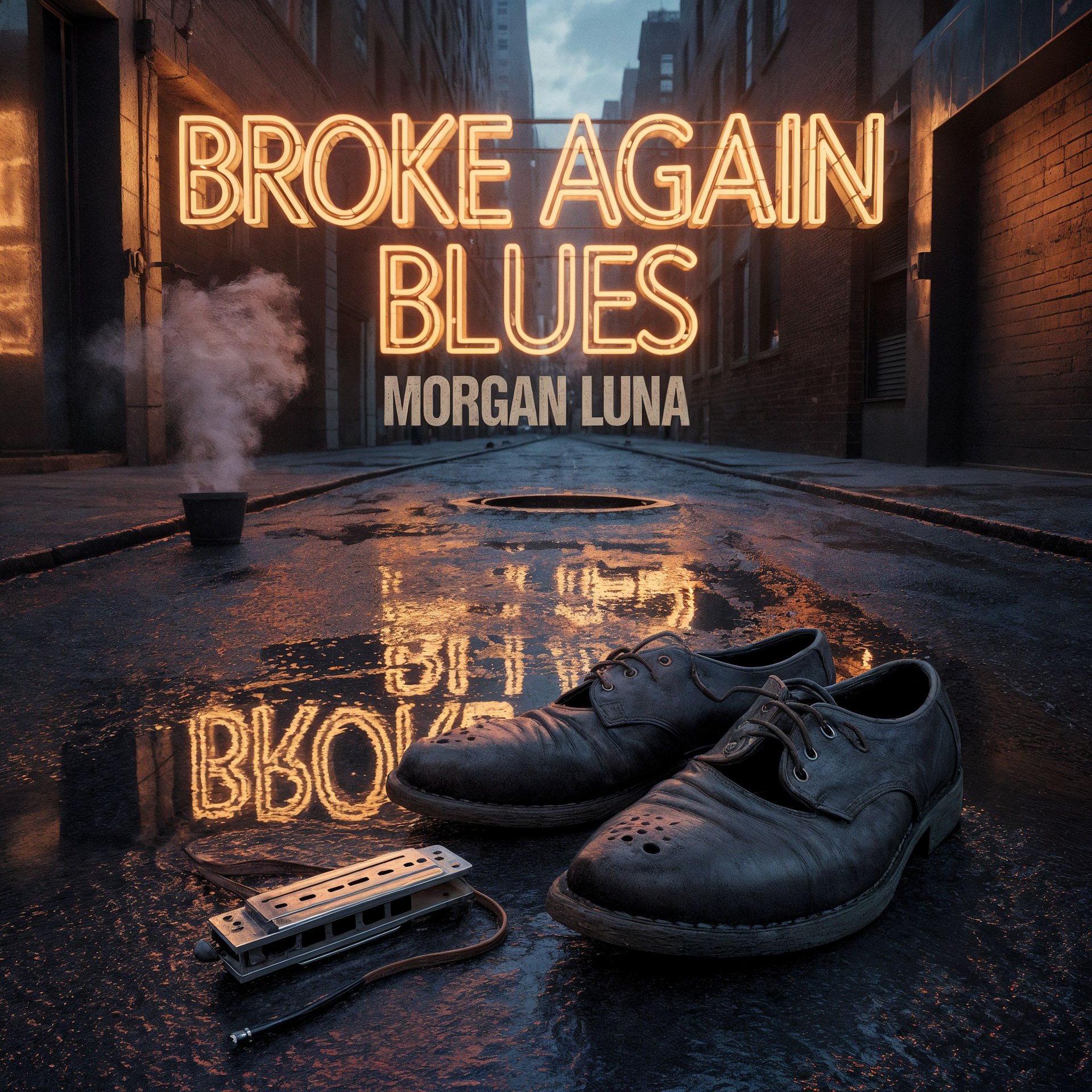 Broke Again Blues - Morgan Luna (Chicago Blues) | Digital Download product image (1)