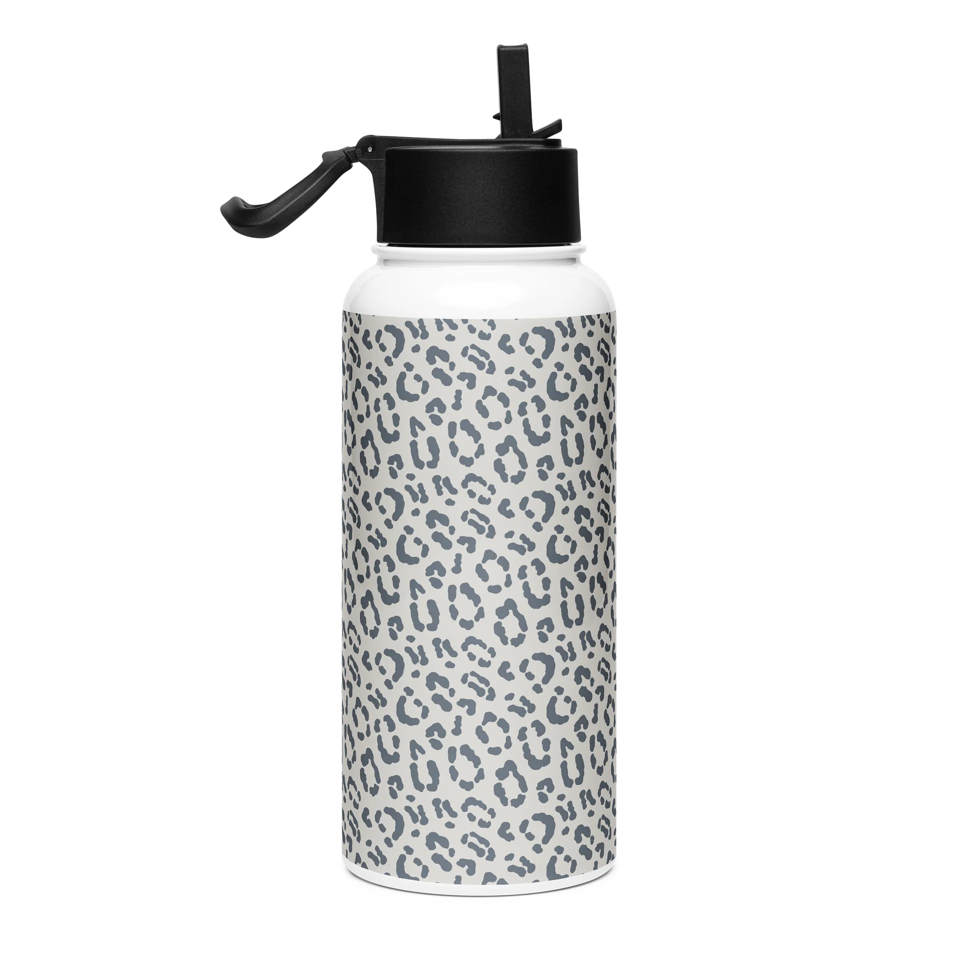 Bold Leopard Print Stainless Steel Water Bottle product image (4)