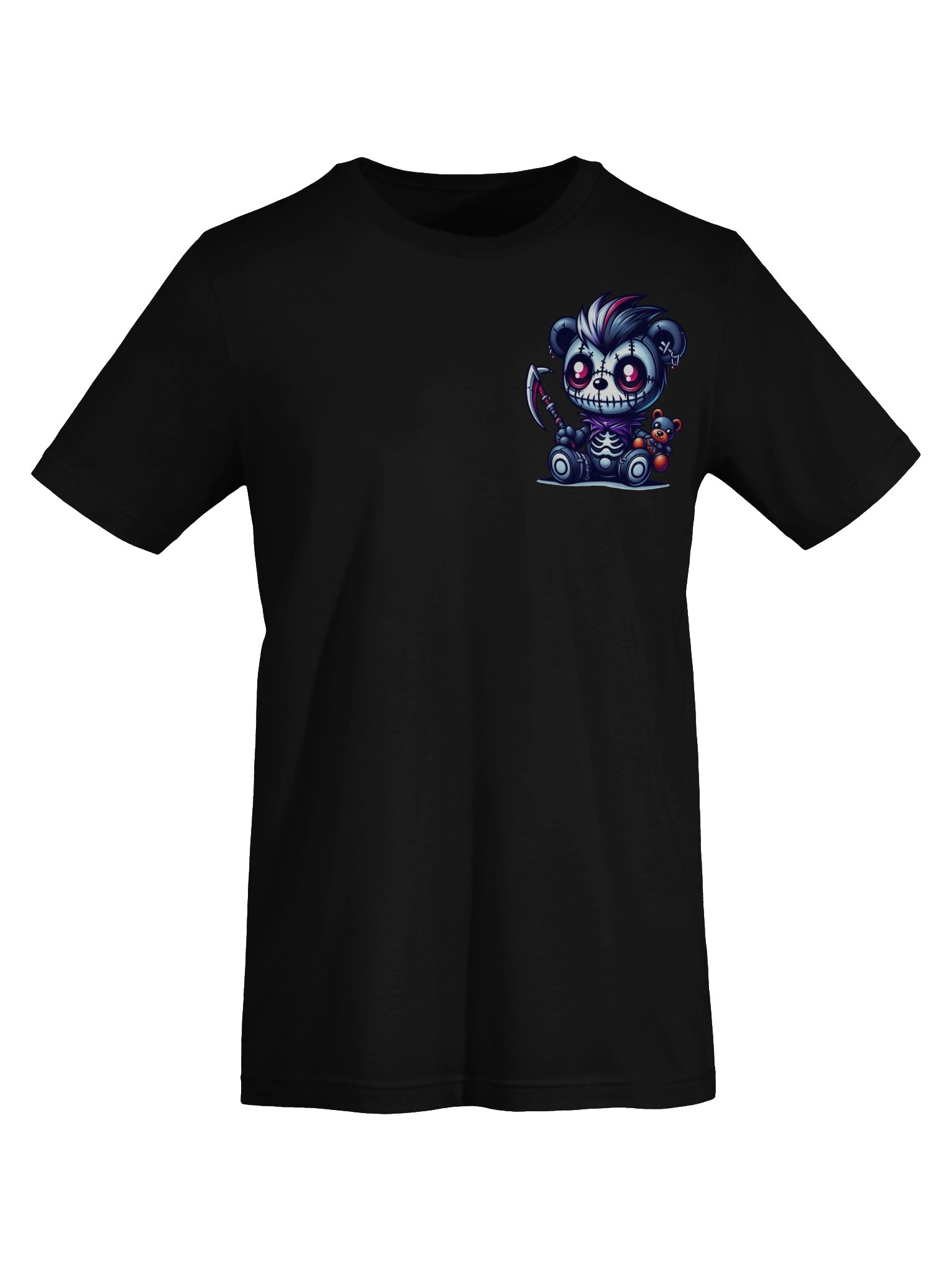 Punk Reaper Bear T-Shirt product image (7)