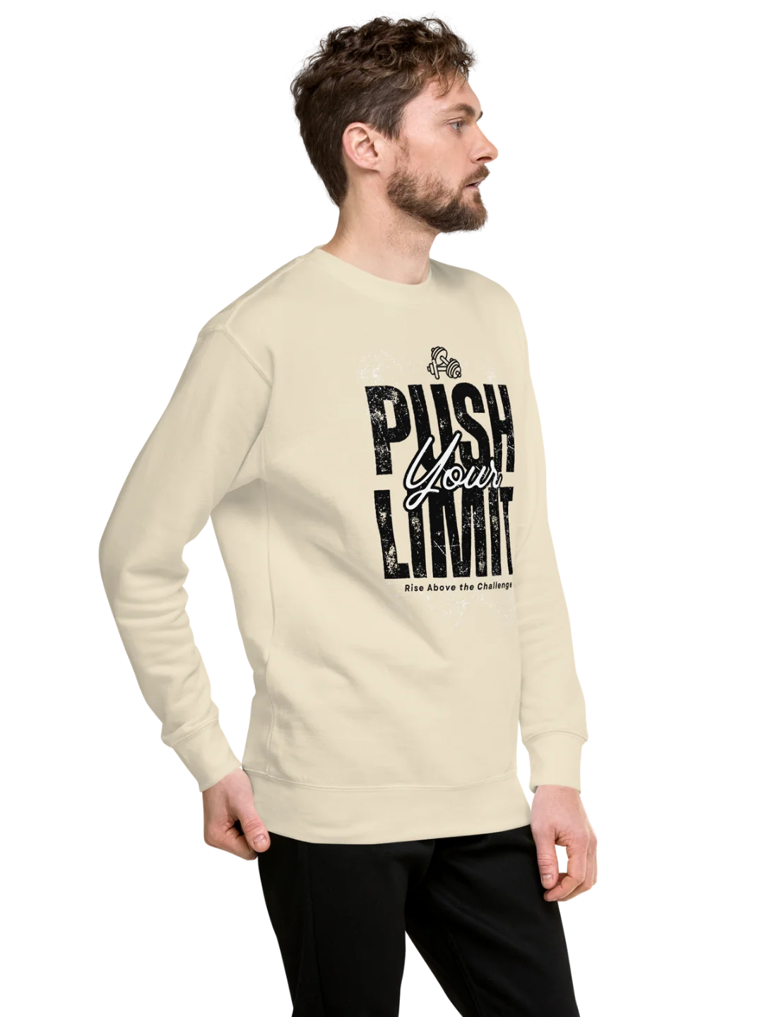 PUSH YOUR LIMIT — Rise Above Sweatshirt product image (6)