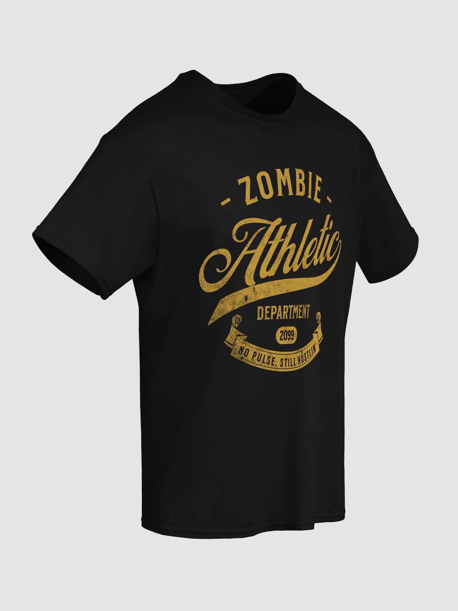 ZOMBIE ATHLETICS DEPARTMENT vintage tee product image (89)