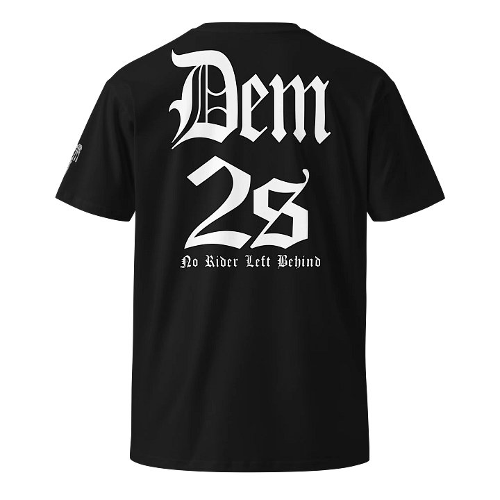 DEM 2S | GOTHIC TSHIRT | FRONT EMBROIDER + SLEEVE EMBROIDER product image (1)