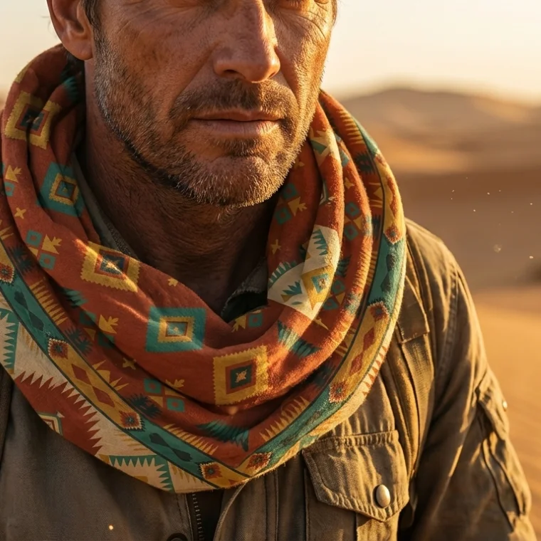 Nomad Scarf (Bandana) – Mexican Symmetry Edition 03 product image (5)