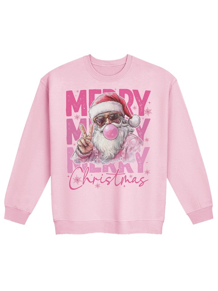 'Merry Bubblegum Christmas' Crewneck product image (29)