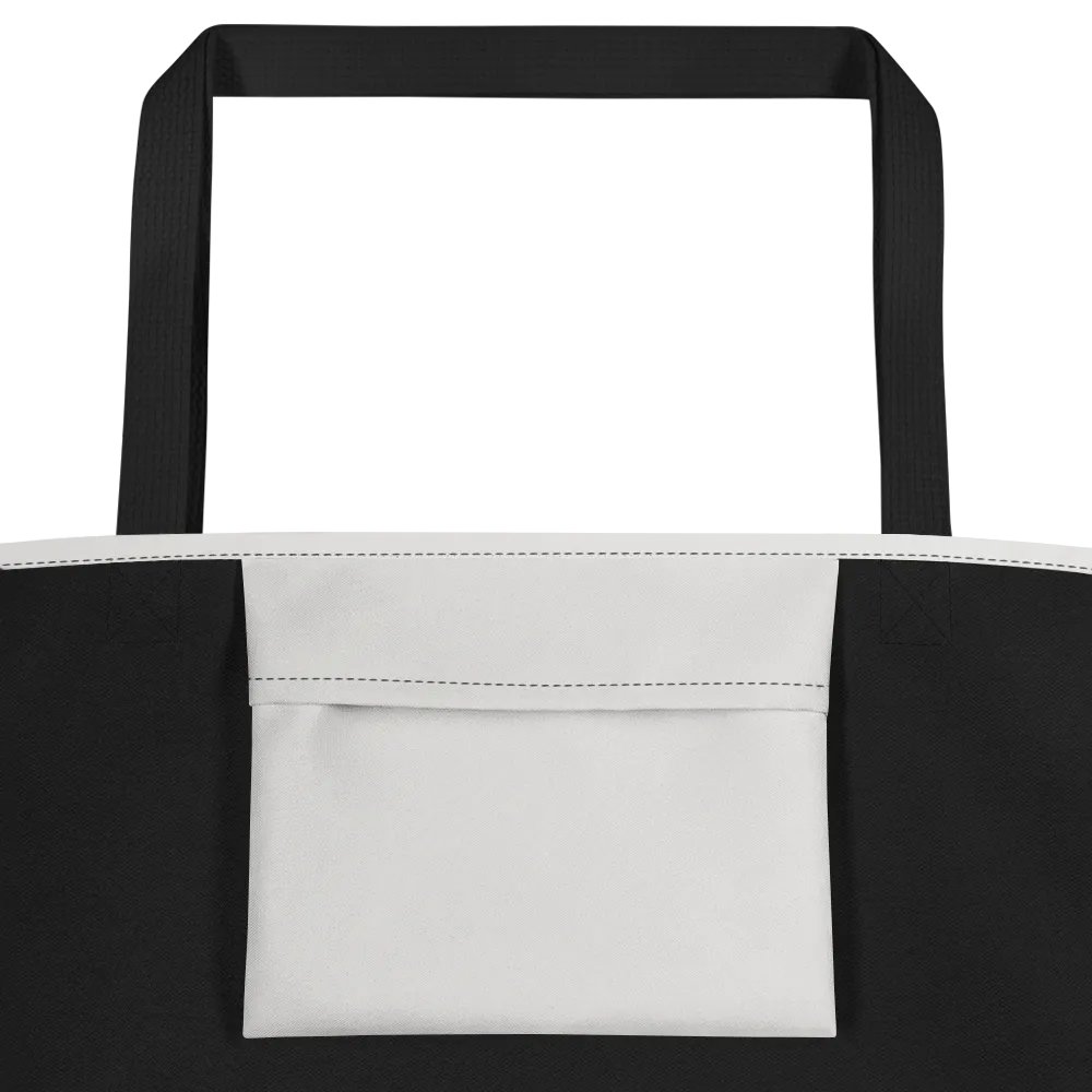 Large Tote Bag w/ Pocket LTFB0134 product image (2)