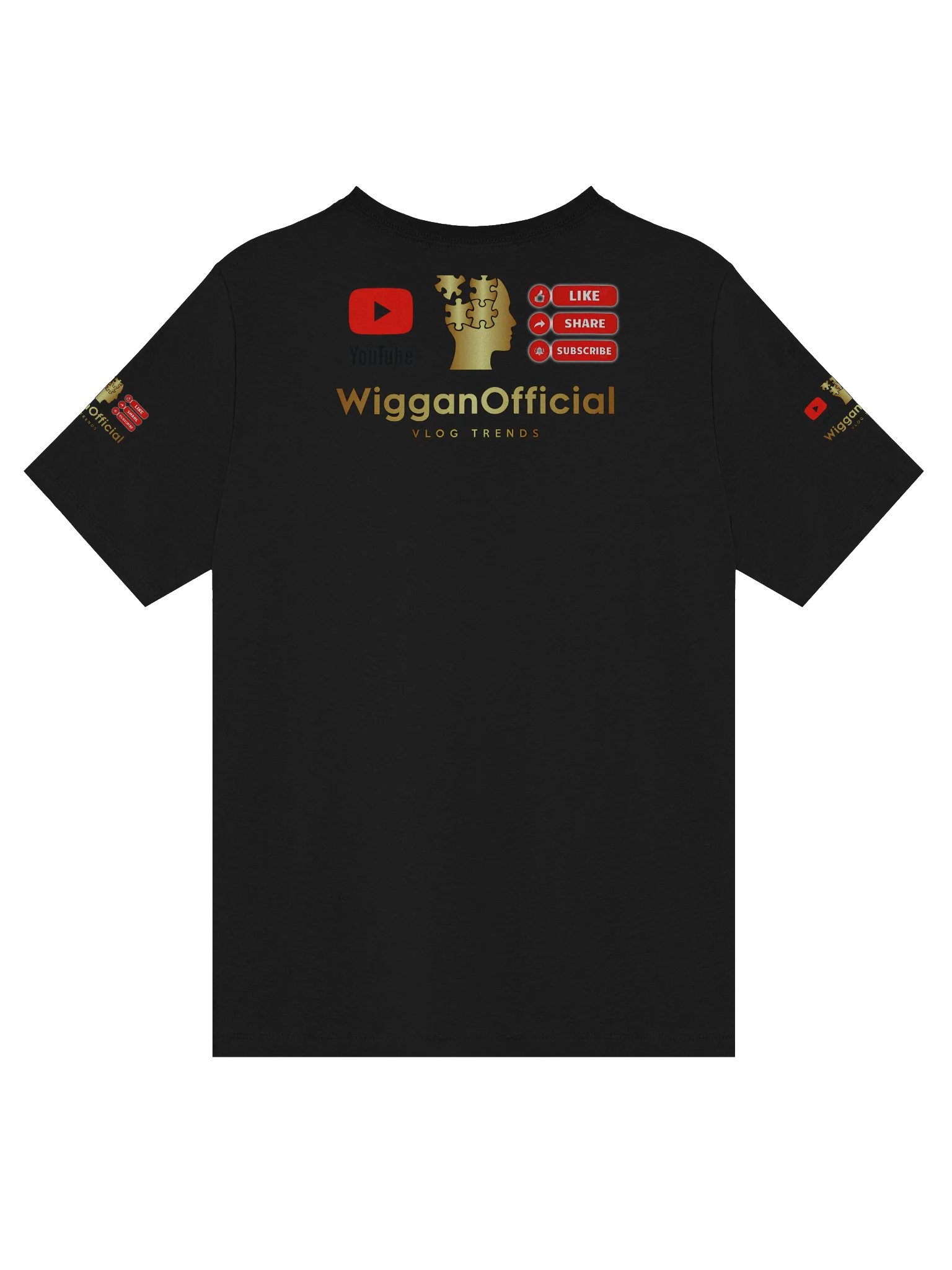 WigganOfficial logo Women's Relaxed V-Neck T-Shirt product image (4)