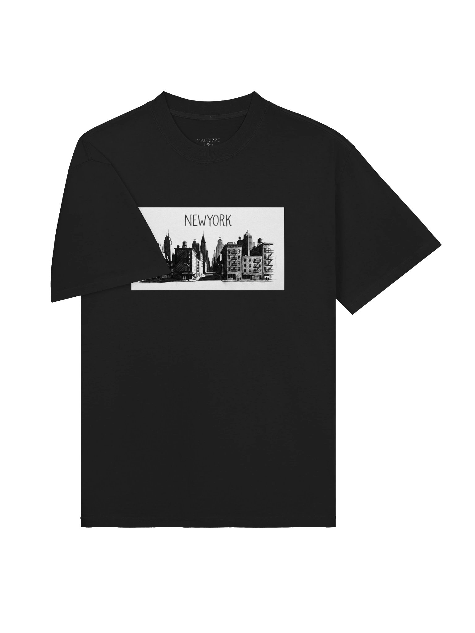 AS Colour Premium Oversized Faded T-Shirt NewYork product image (13)