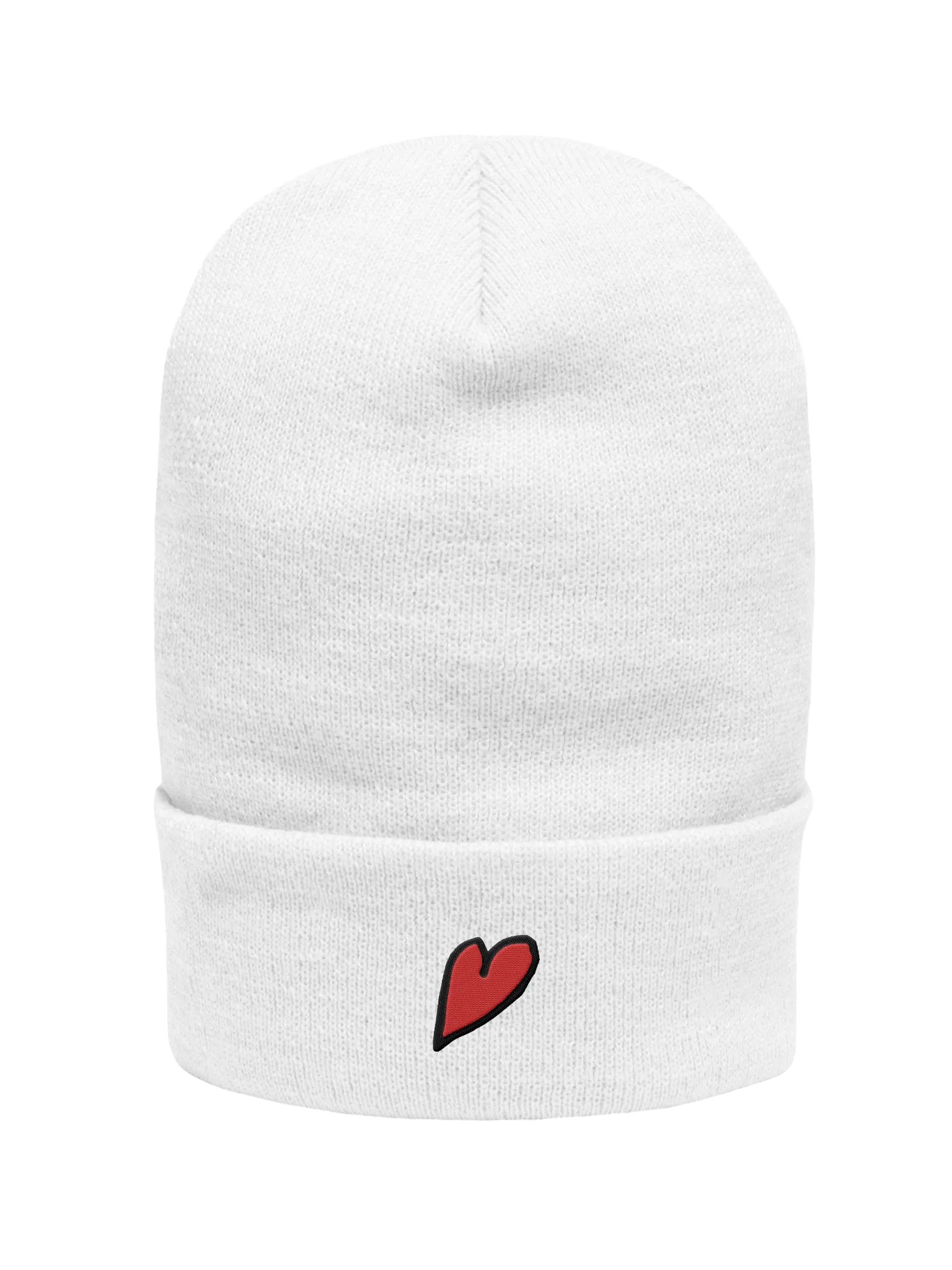Have A Heart Cuffed Beanie with Red Heart product image (3)