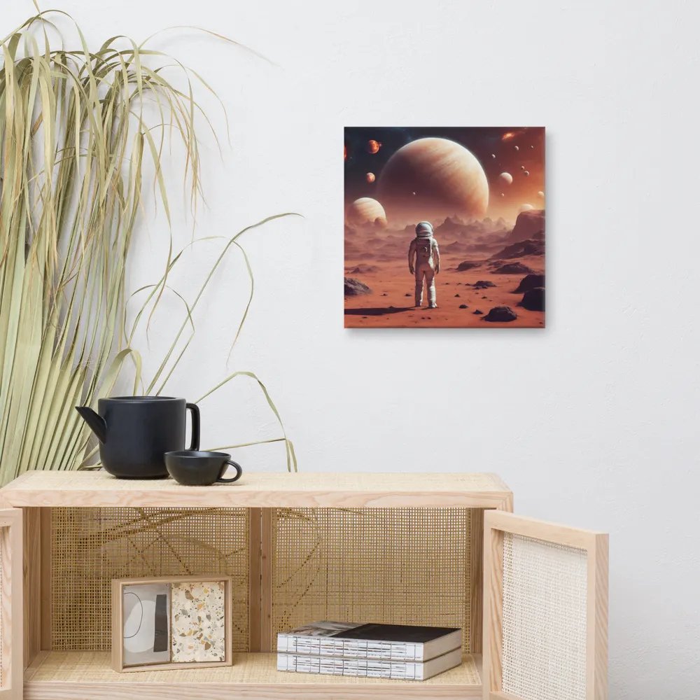 Astronaut On Alien Planet Wall Art product image (11)