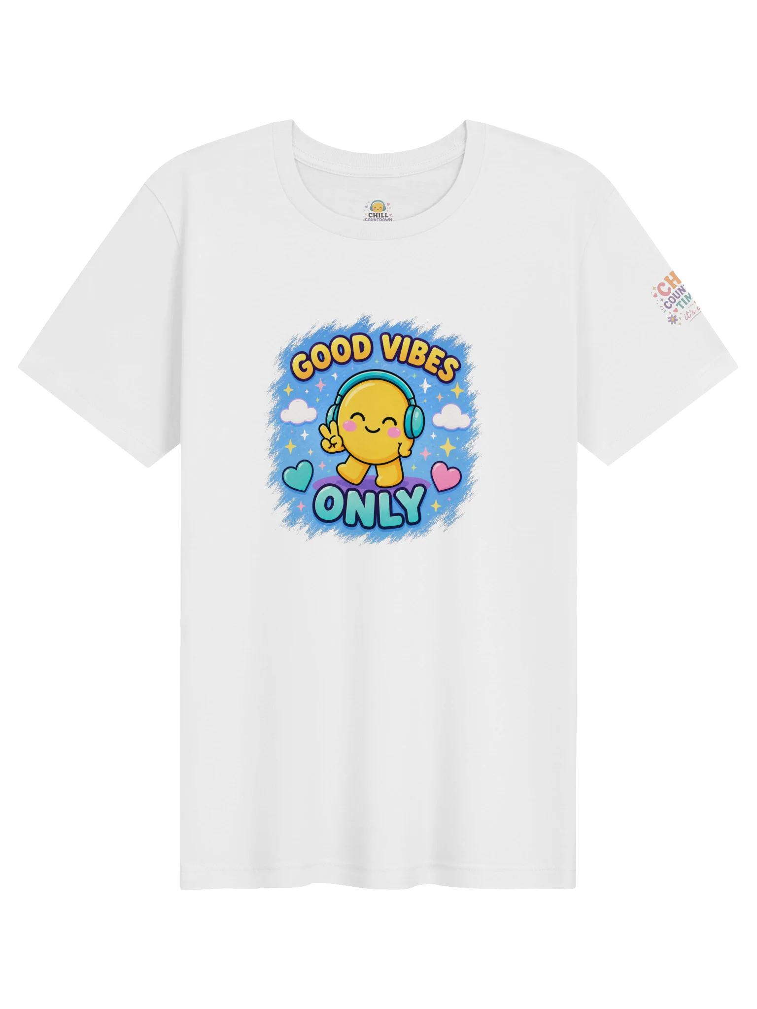 Good Vibes Only Cartoon Tee product image (21)