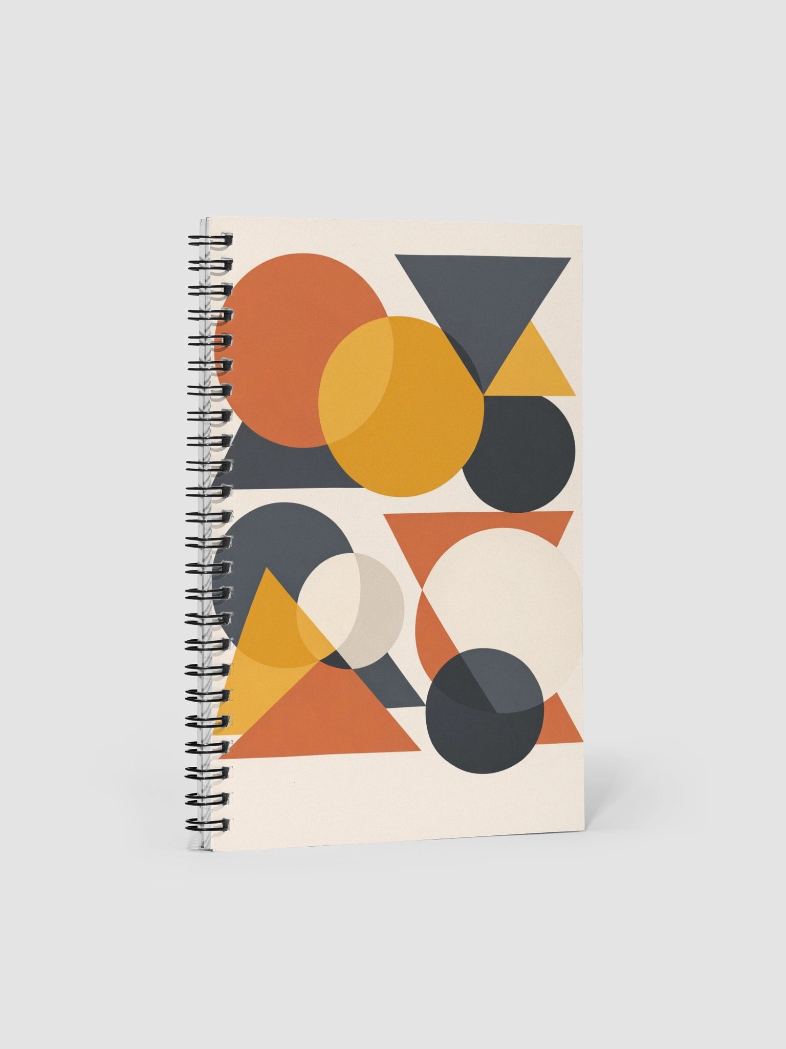 Geometric Fusion Spiral Notebook product image (1)