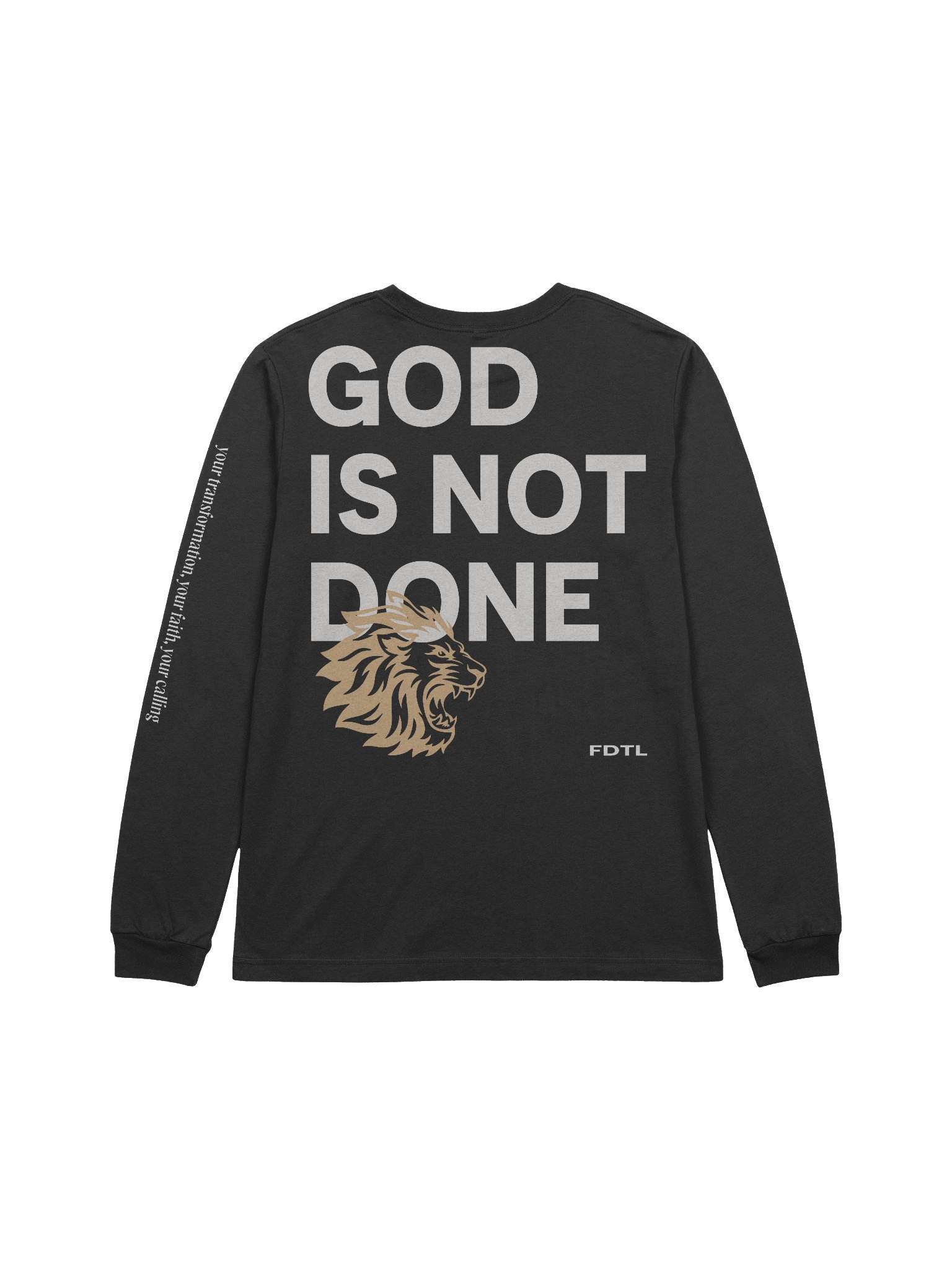 God is not Done! (Long Sleeve) product image (2)