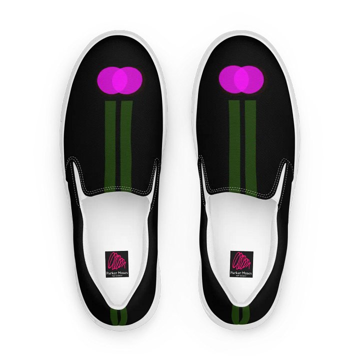 Pink Flowers | Slip On Canvas Shoes product image (1)