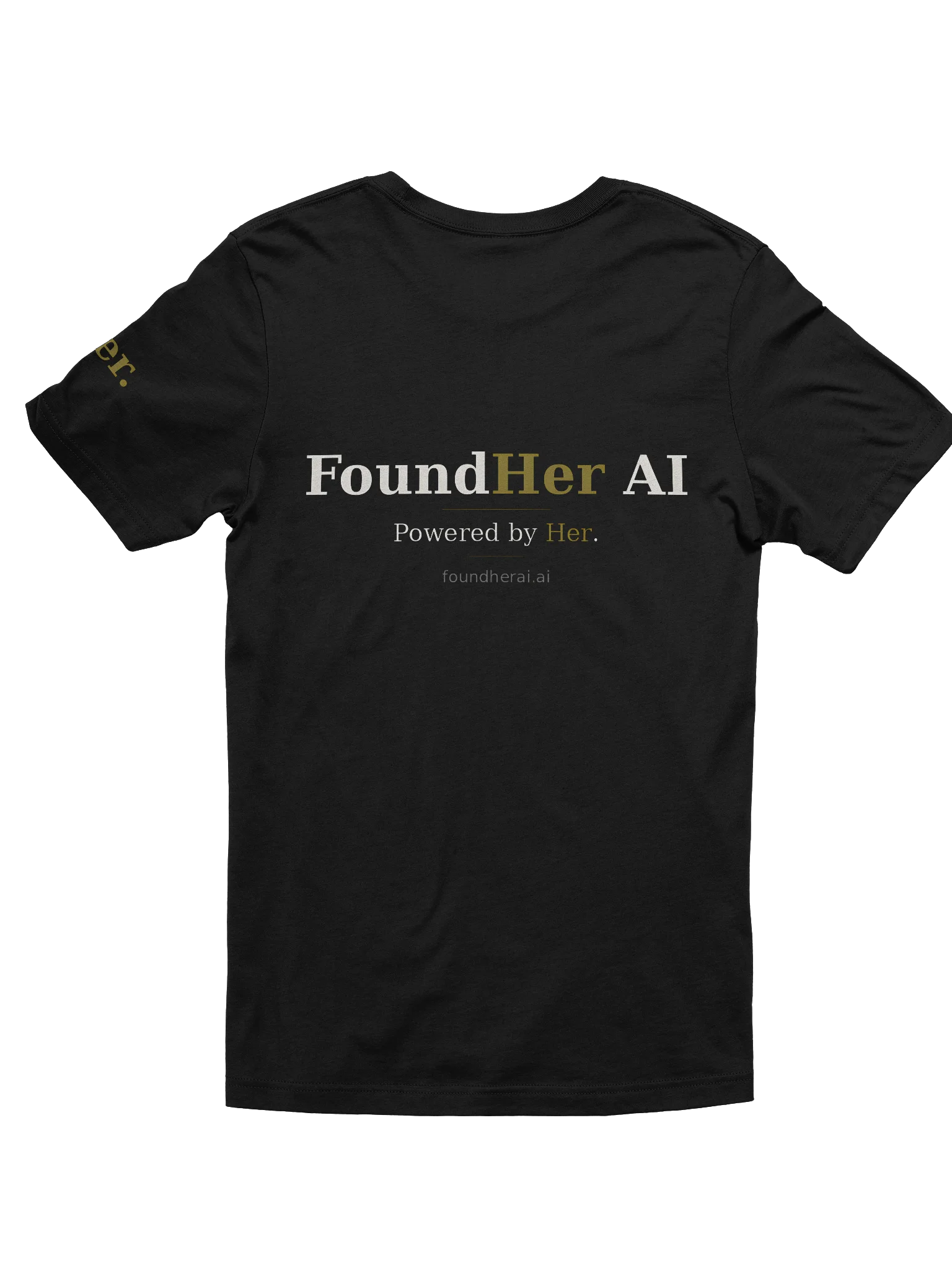 The Black FoundHer Tee product image (2)