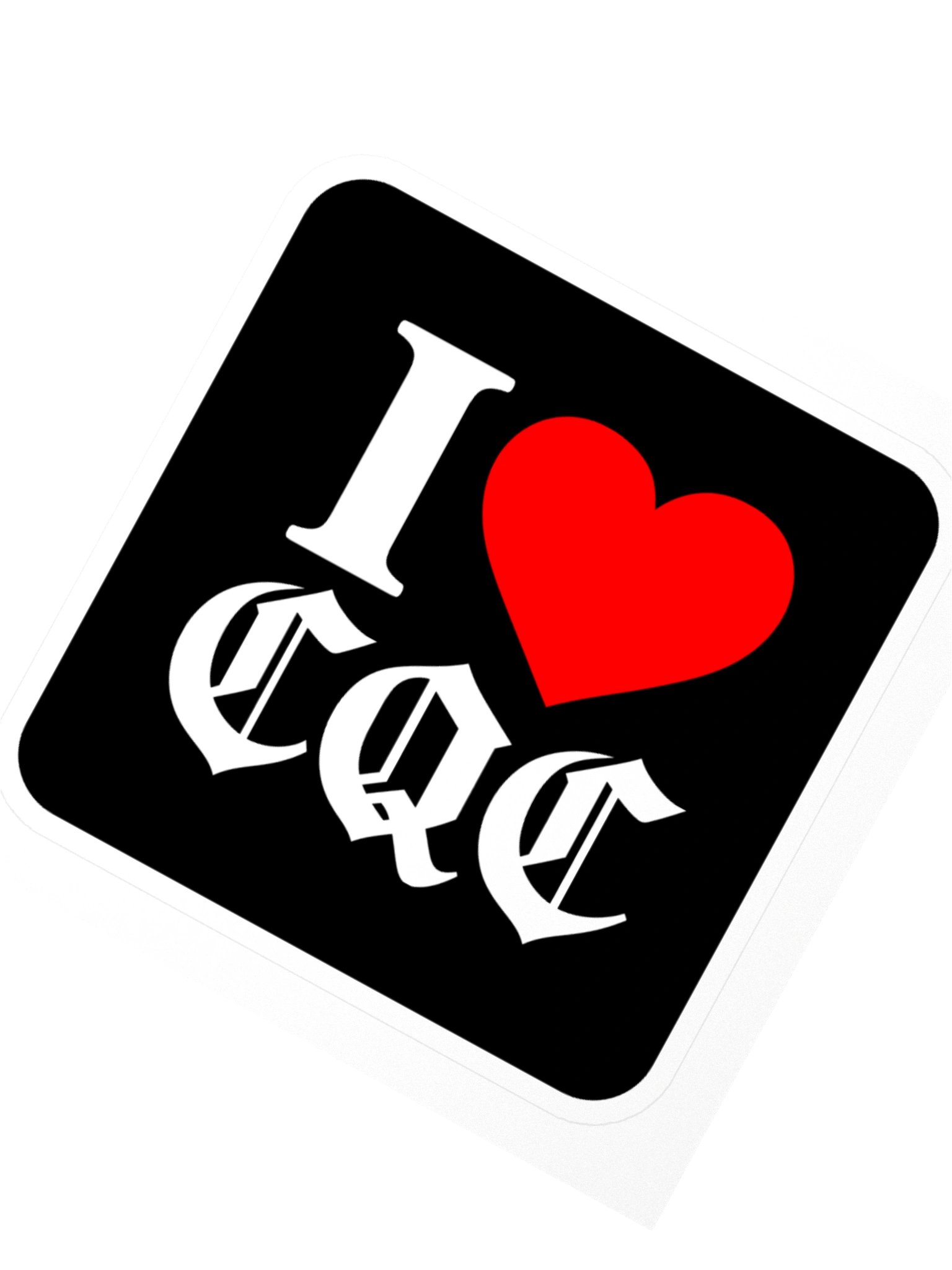 I ♥ CQC Sticker product image (2)