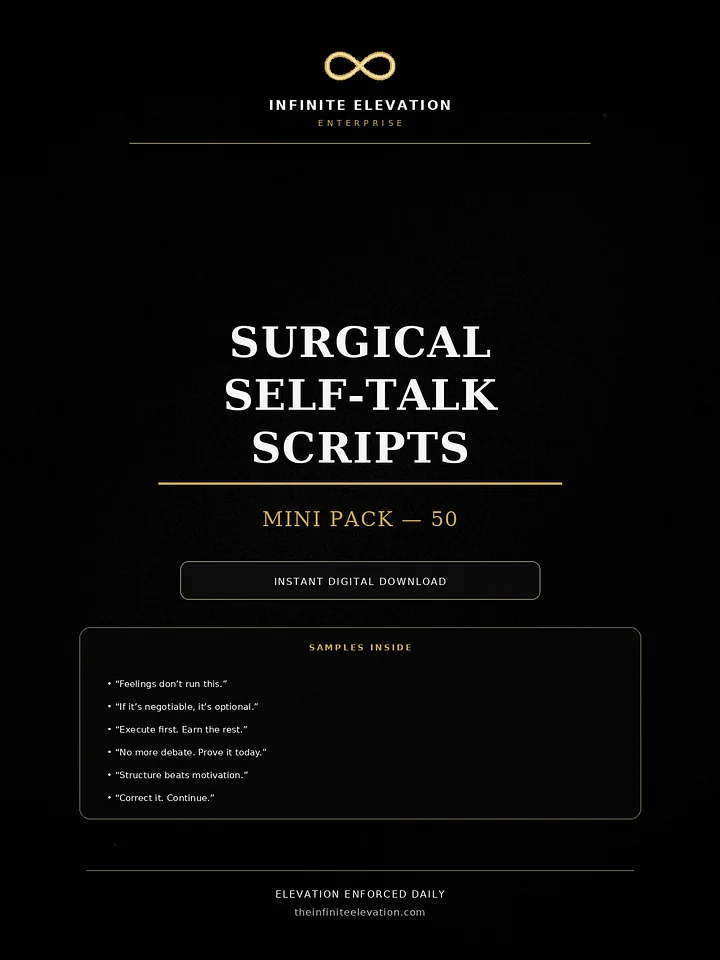 Surgical Self-Talk Scripts (Mini Pack — 50) + Copy of Personal Growth Planner (pdf) product image (1)
