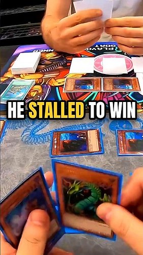 HE STALLED AN ENTIRE TOURNAMENT TO WIN

#yugioh #yugiohhistory #yugiohfacts #yugiohstory #competitiveyugioh