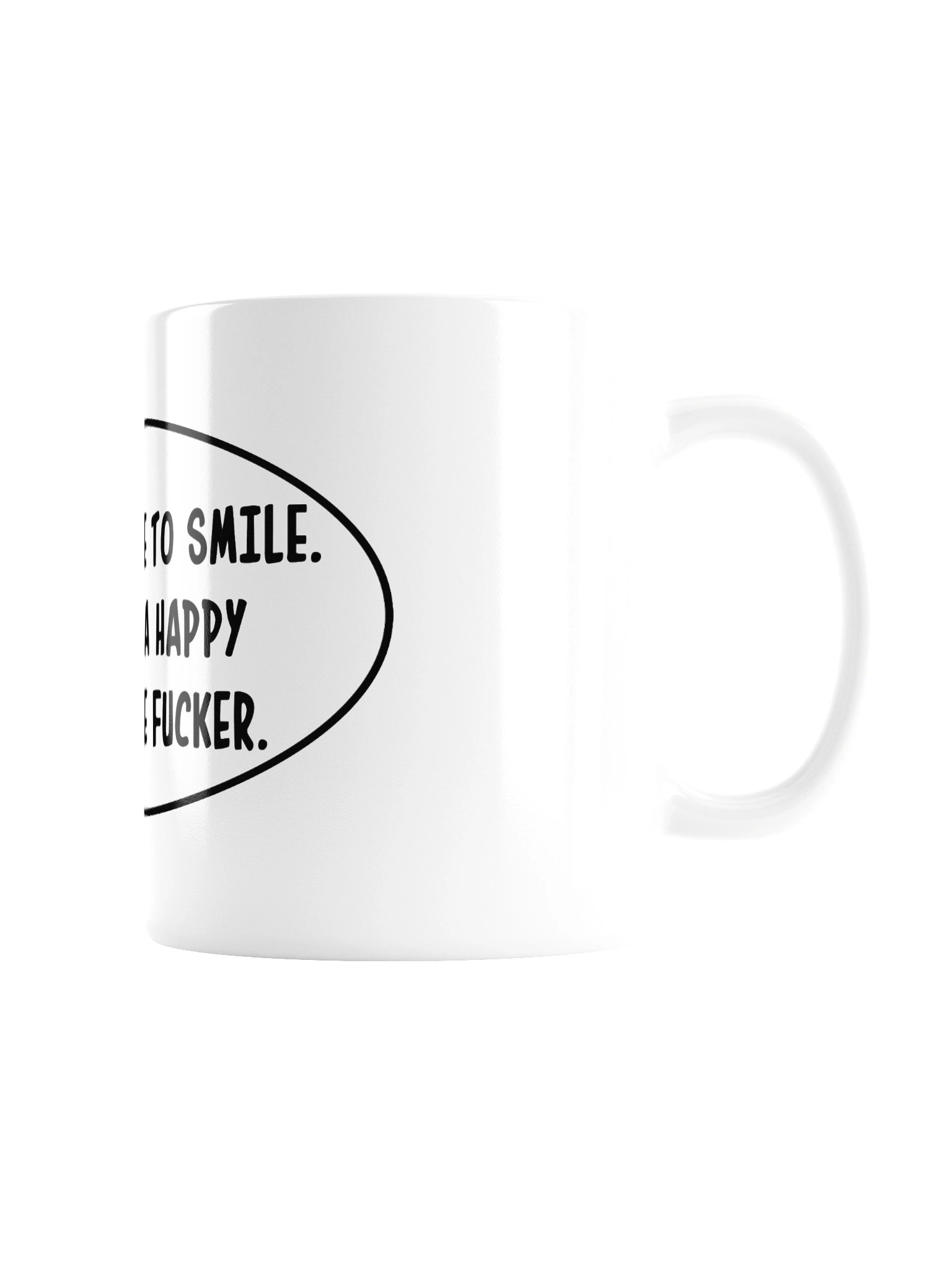 I Love To Smile White Glossy Mug product image (9)
