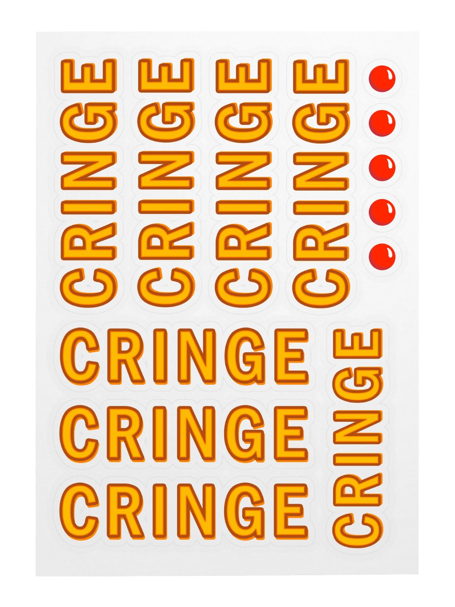 Stickers! - Cringe product image (3)