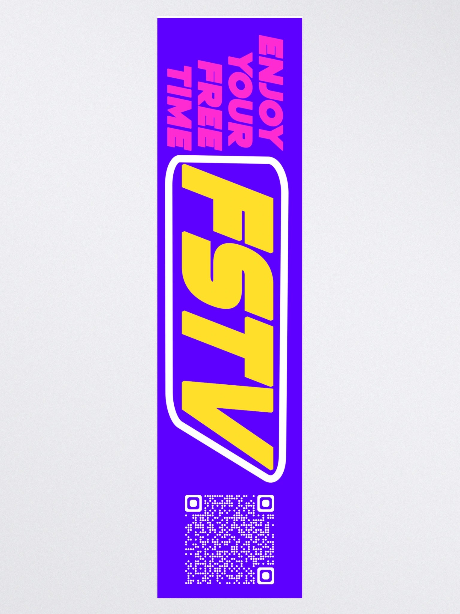 Free Space Bumper Sticker (FSTV Bold) product image (3)