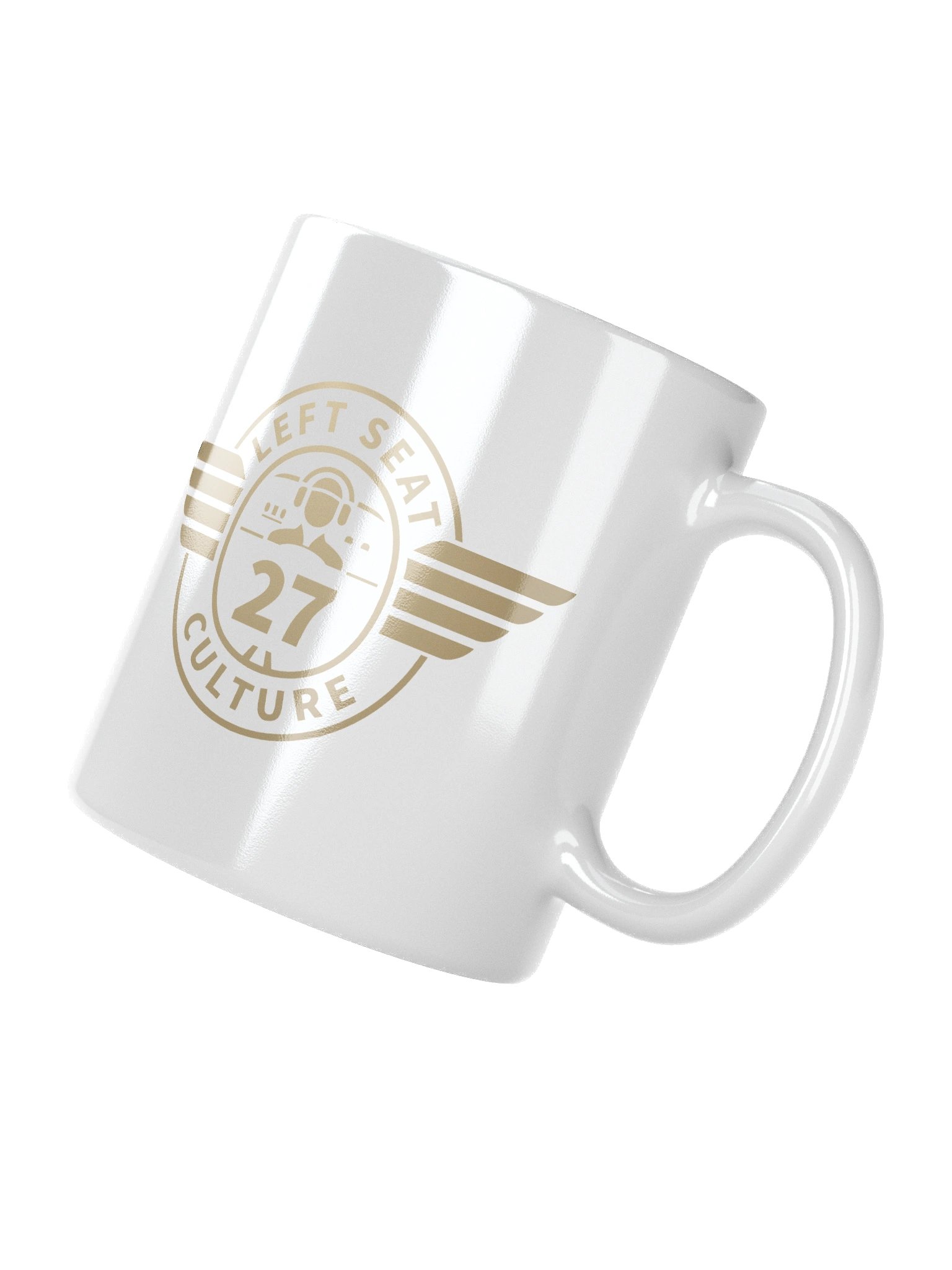 Left Seat Culture Mug - Gold product image (9)
