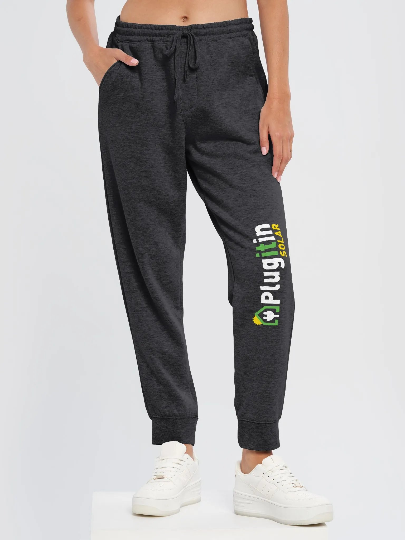 Plug It In Solar High-Quality Midweight Fleece Joggers product image (6)