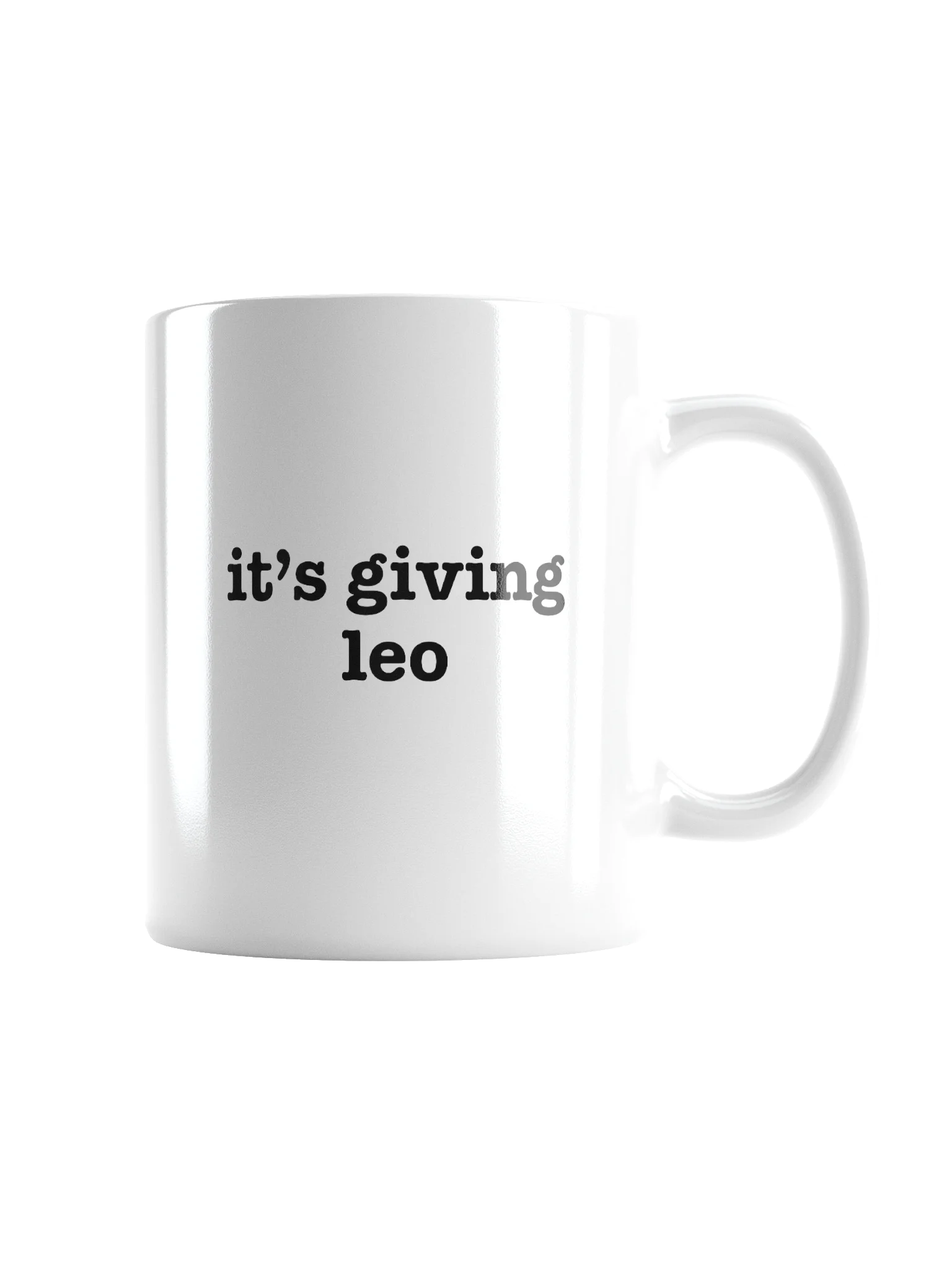 it's giving leo Mug product image (3)