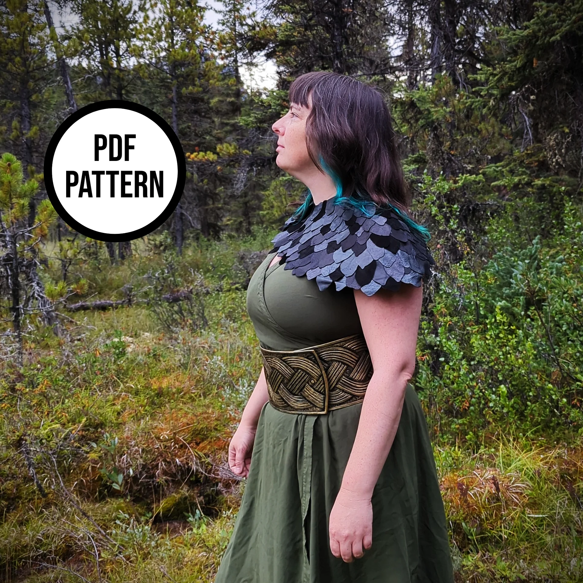 Leather Annatar Belt - PDF Pattern for Leatherwork product image (3)