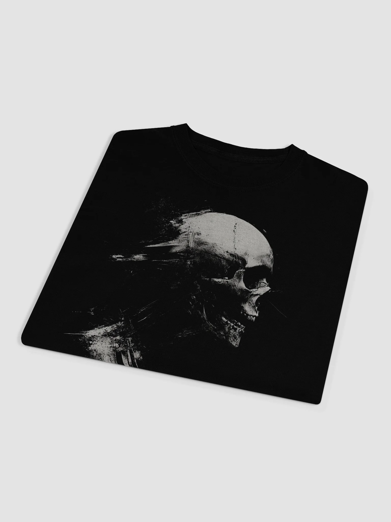 Bone Profile Black Long Sleeve Shirt product image (3)