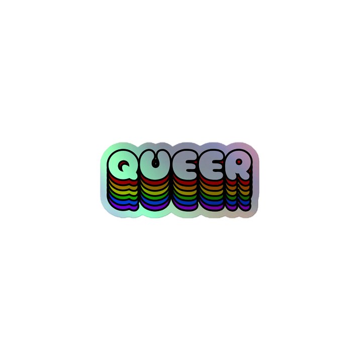 Queer | Holo Sticker product image (1)