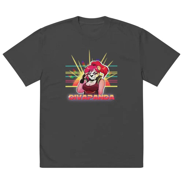 "Divapanda" T Shirt (Oversized!) product image (2)