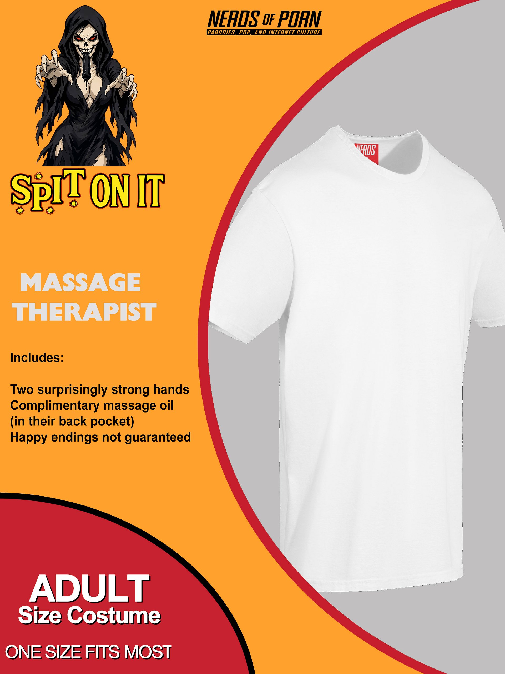 Spit On It Halloween Cosplay (Masaage Therapist) product image (1)