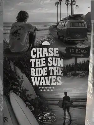 No rush. No worries. Just salt in the air, fading sunsets, and the feeling of being exactly where you’re supposed to be. Built for slow mornings, coastal drives, post-surf sunsets, and endless summers. 🌅 BREAKPOINT SURF CO. West Coast state of mind. #breakpointsurfco #surflifestyle #endlesssummer #surfbrand #westcoastvibes 
