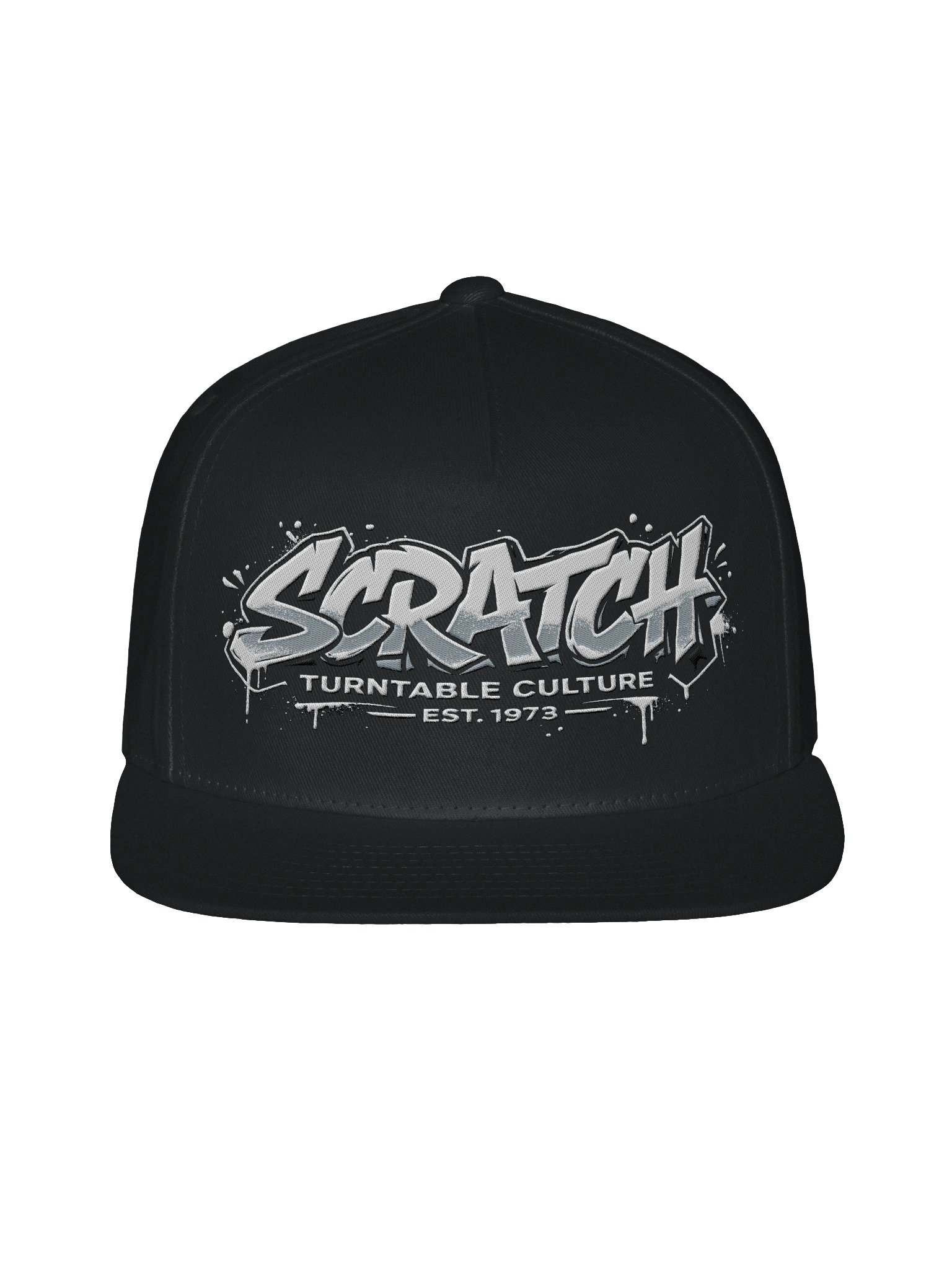 SCRATCH LOGO SNAPBACK - GRAFFITI VERSION (WHITE) product image (3)