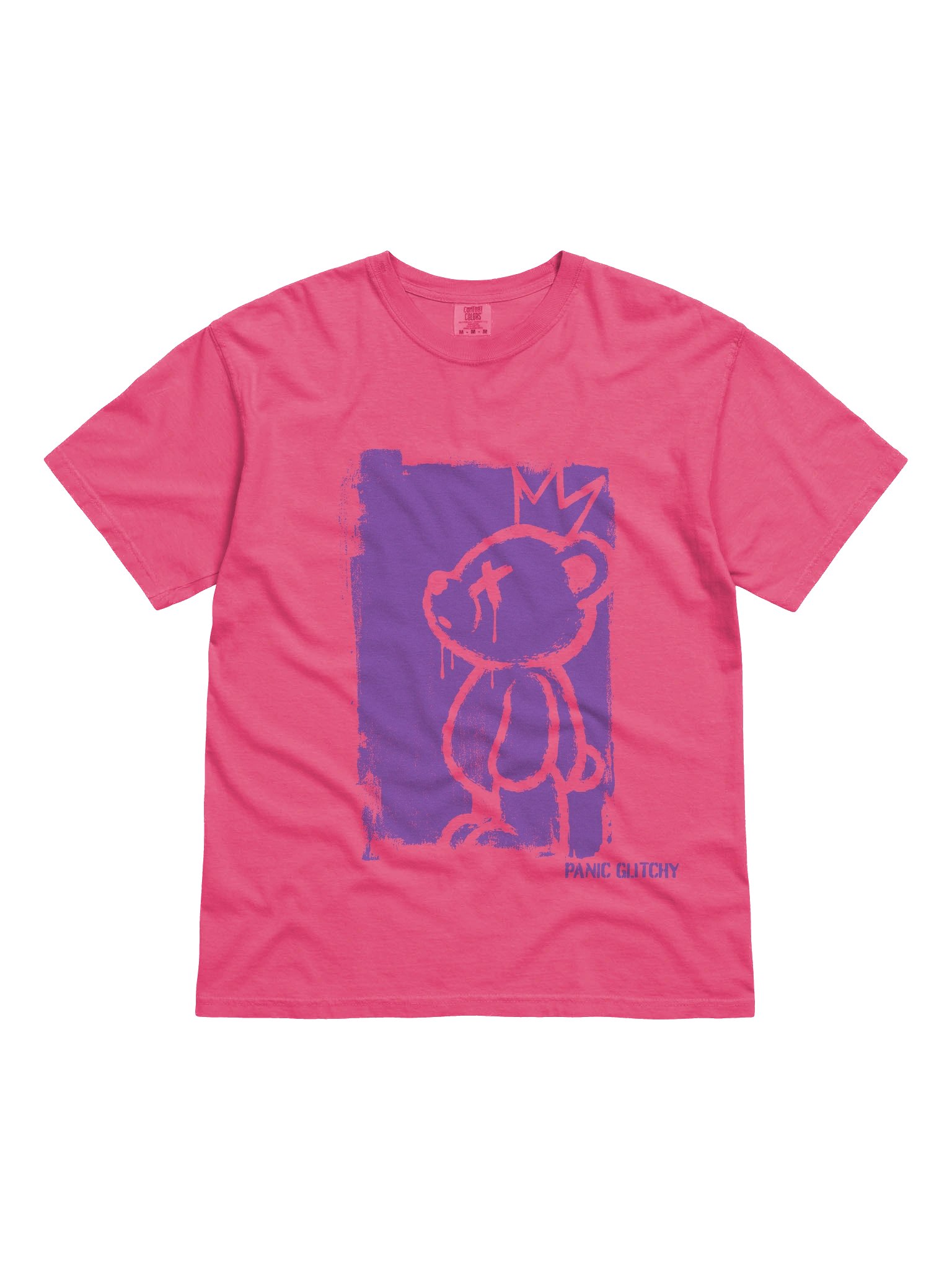 Teddy Prince Purple Stencil'd Tee product image (31)