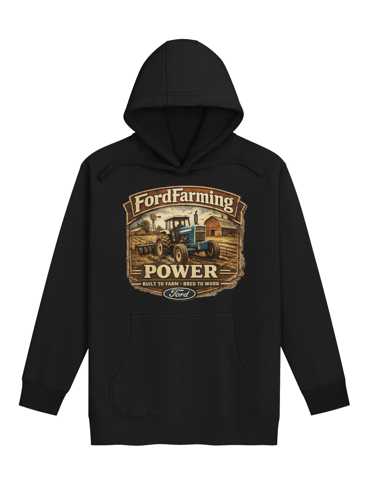 FordFarming Vintage Tractor Hoodie product image (1)