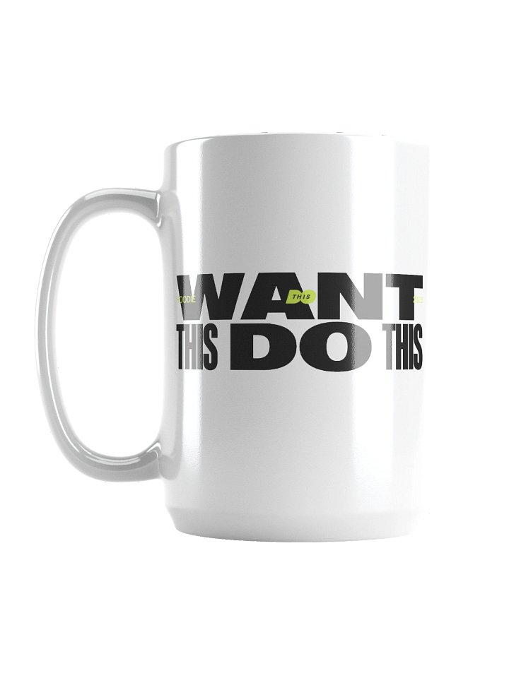Bold White Mug product image (1)