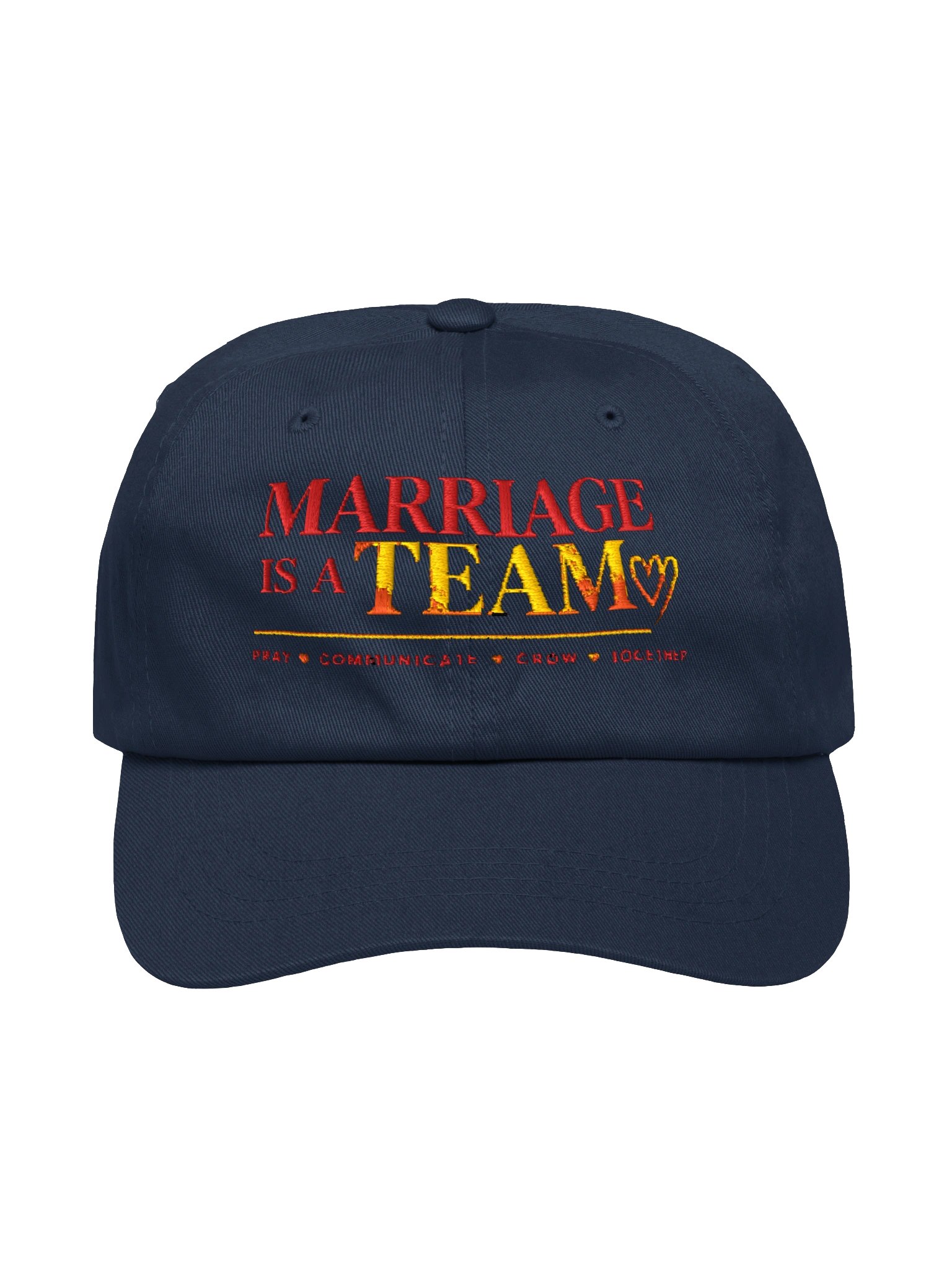Marriage Is a Team Classic Hat ❤️ product image (1)