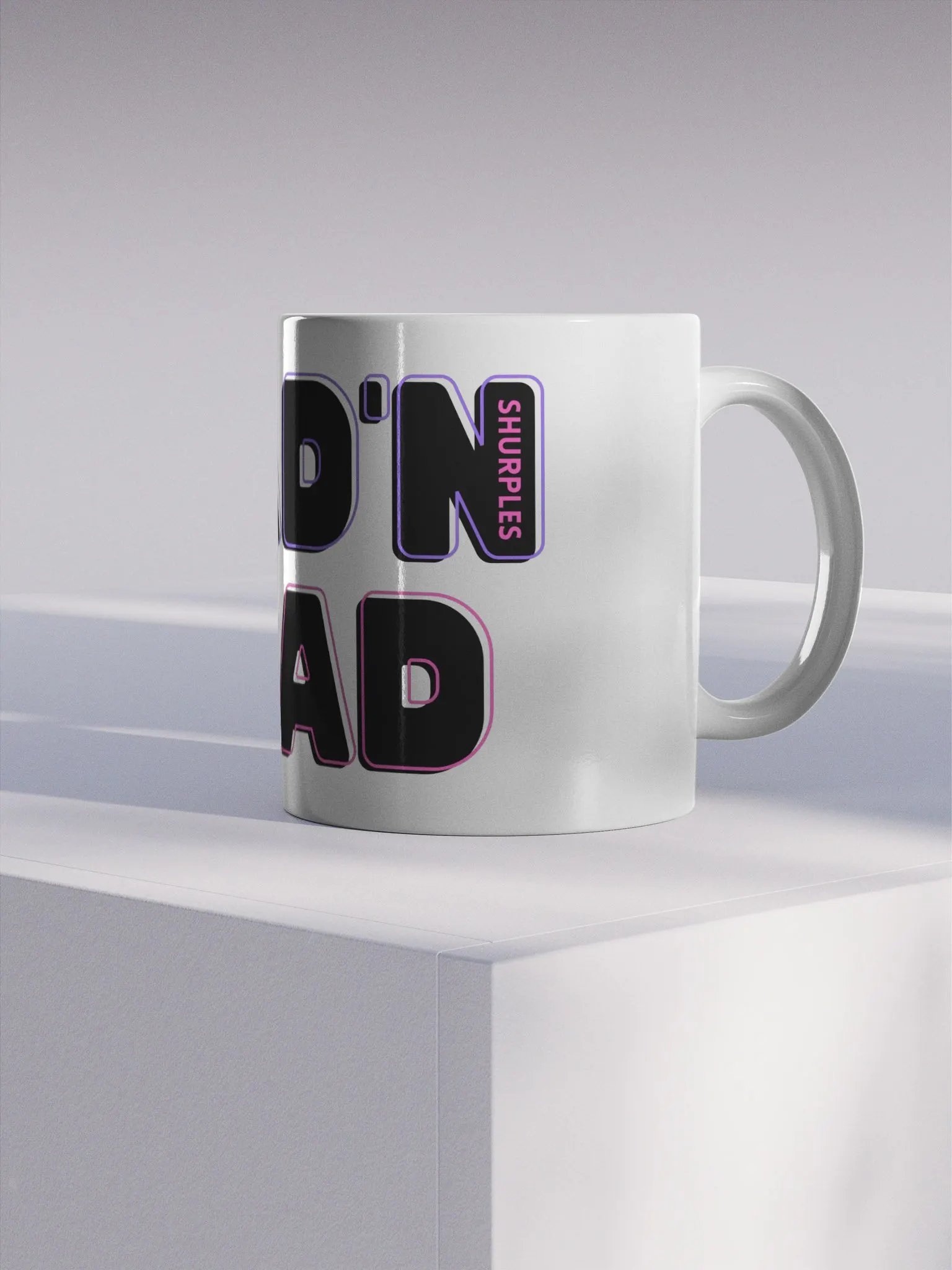 Bad'N Mad Mug - Black product image (4)