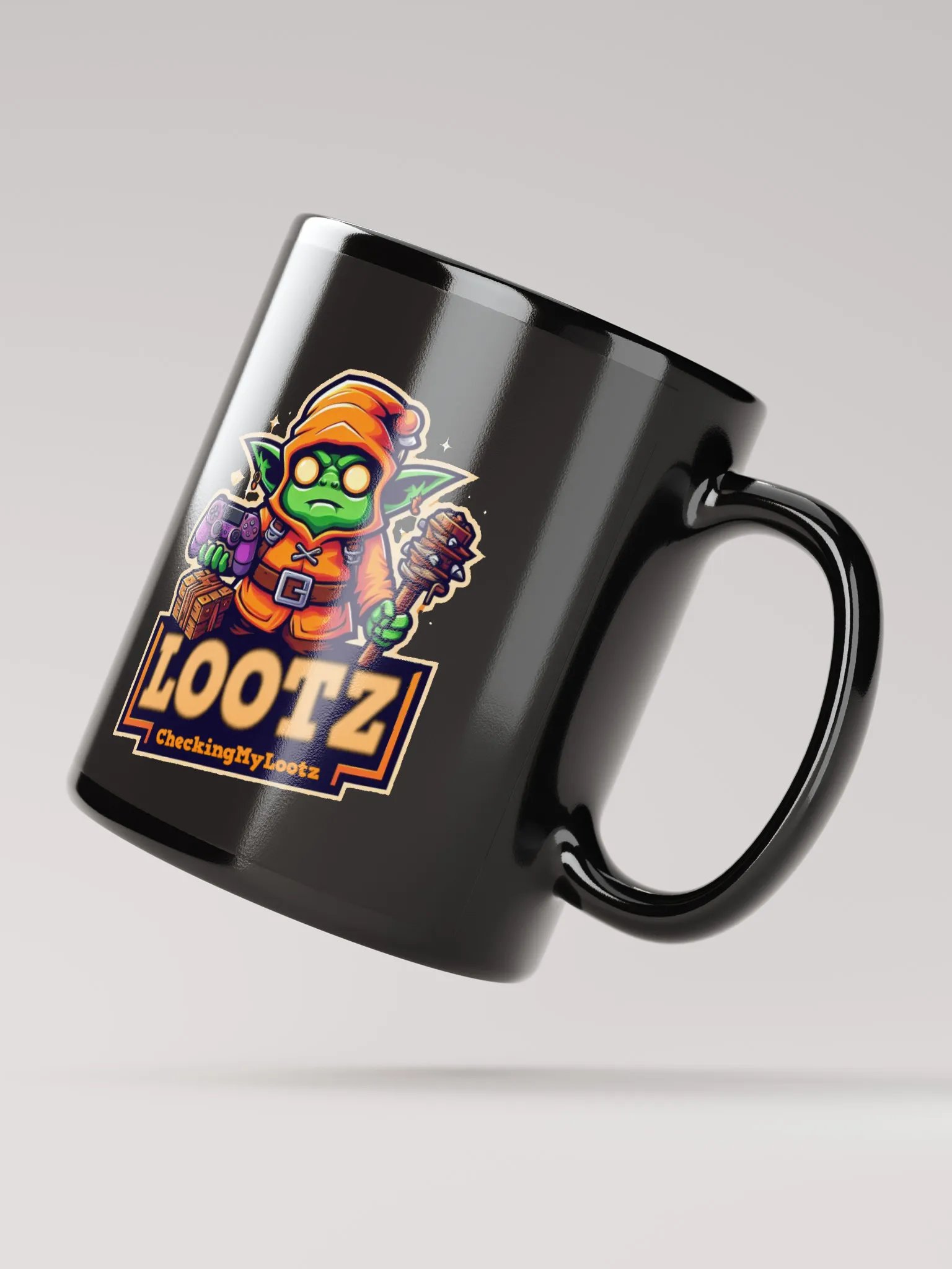 Lootz Mug (black) product image (3)