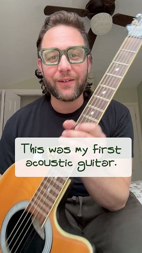 My First Acoustic Guitar video