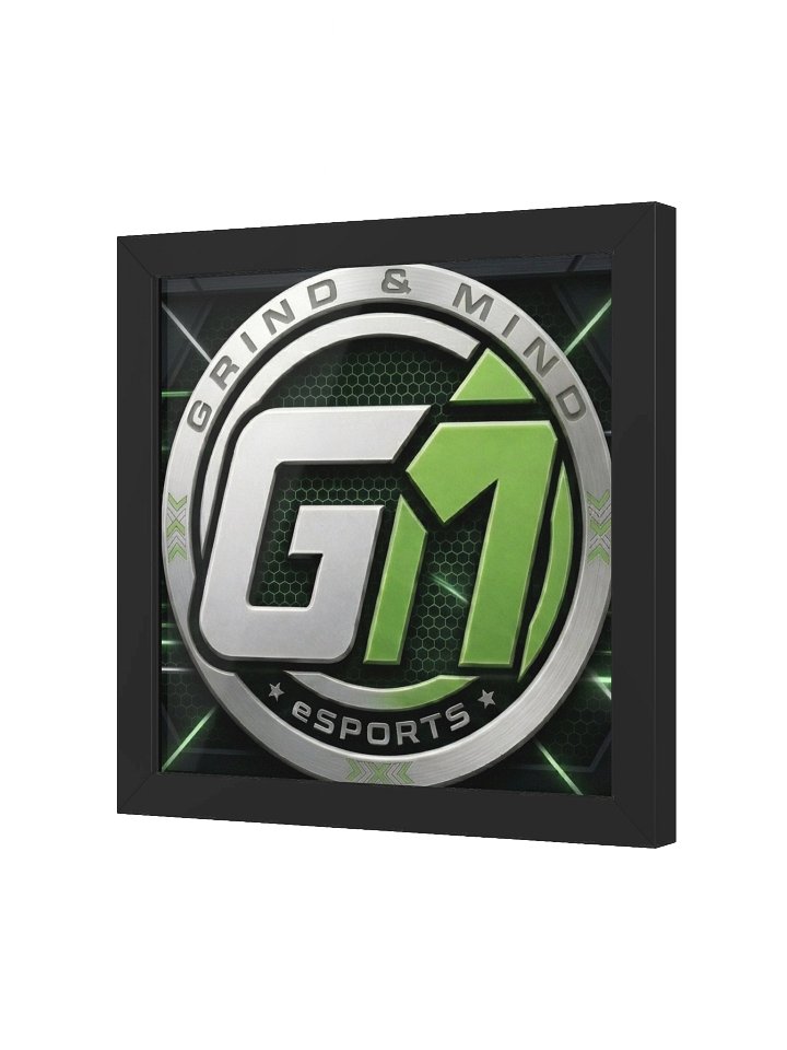 Grind & Mind eSports Logo Poster w/Frame product image (20)