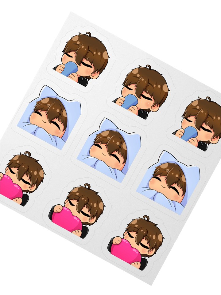 Emote Stickers Set 1 product image (2)
