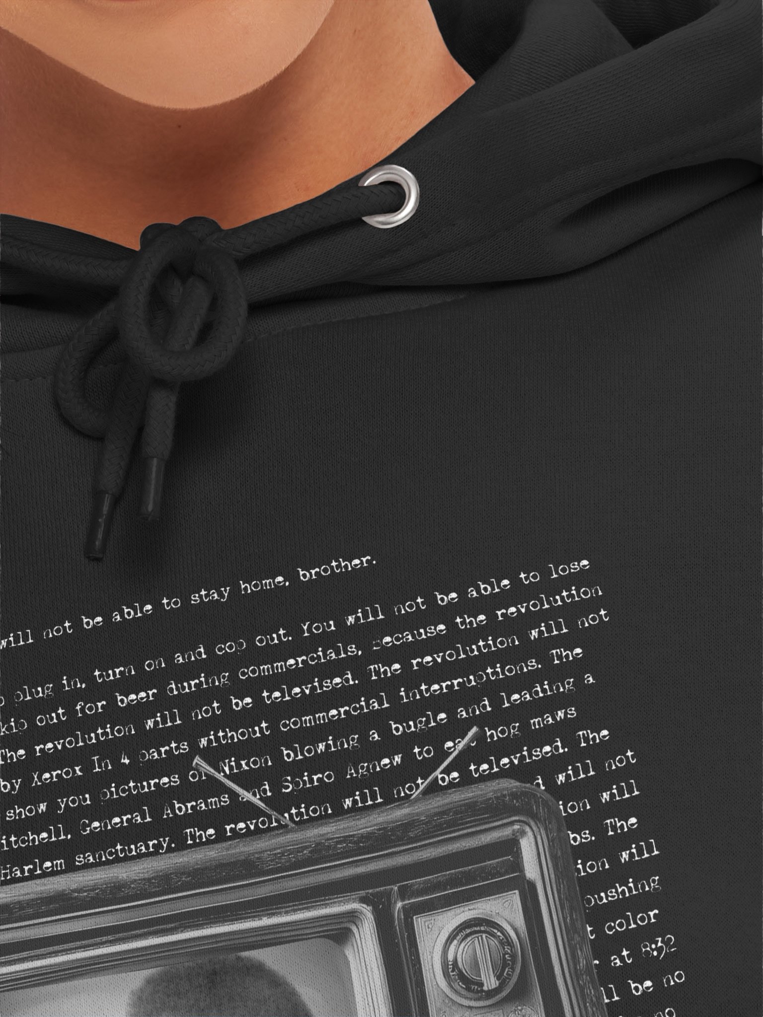 the revolution will not be televised hoodie product image (7)