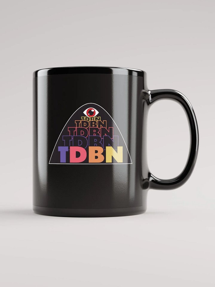TDBN GAWUD LOGO BLACK MUG product image (1)